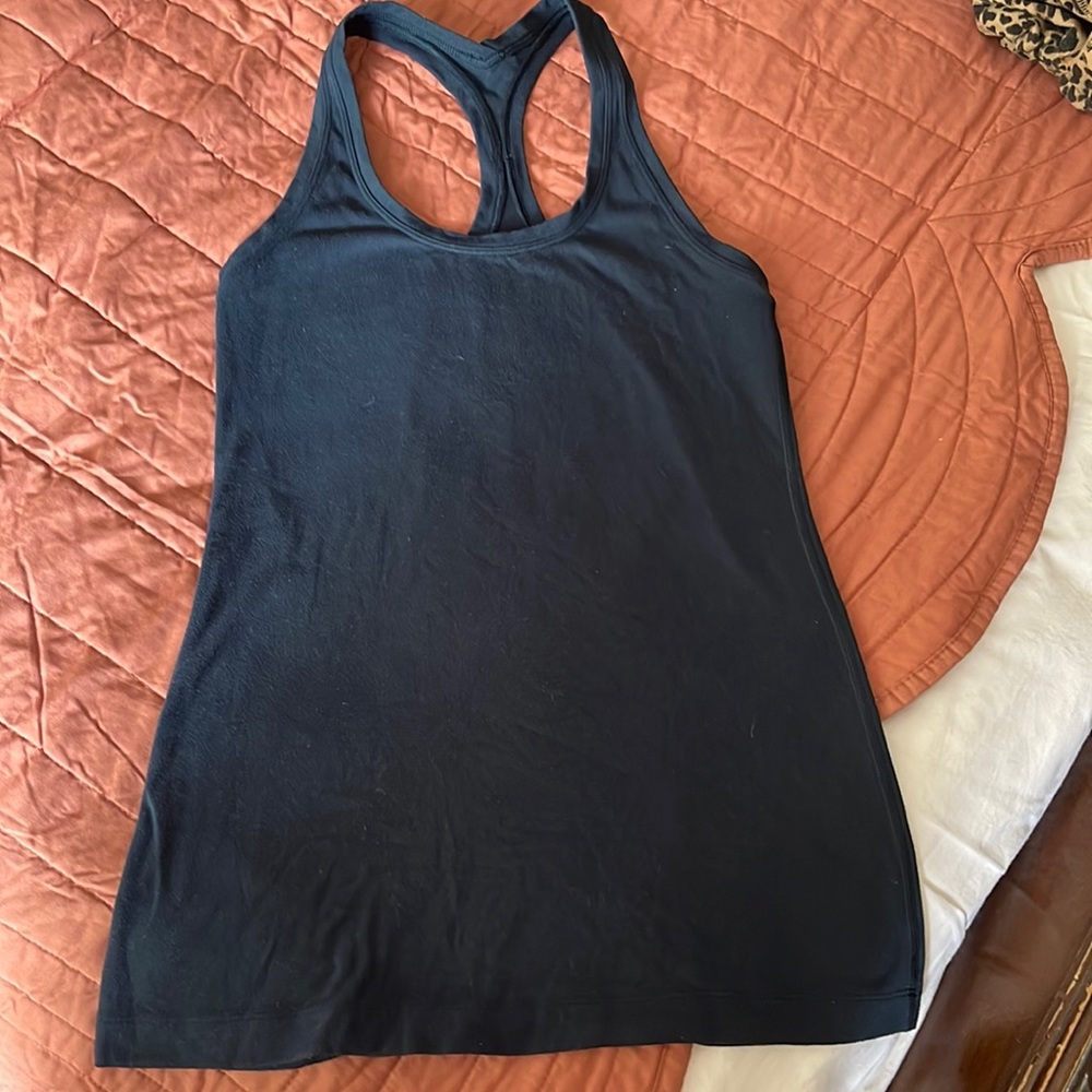 Navy Cool Racerback